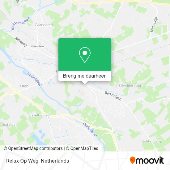 Relax Op Weg kaart