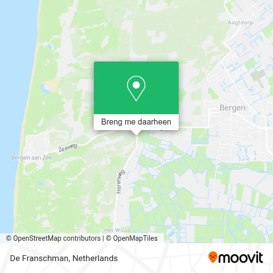 De Franschman kaart