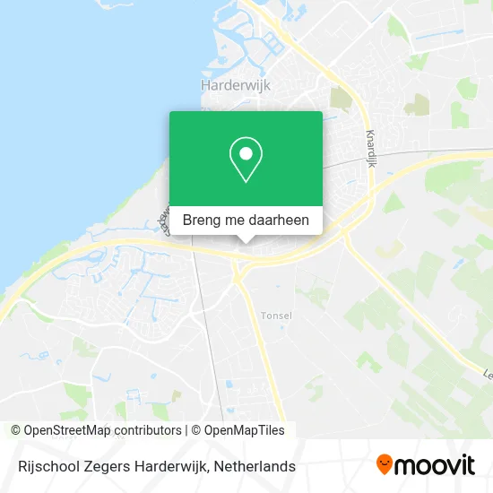 Rijschool Zegers Harderwijk kaart
