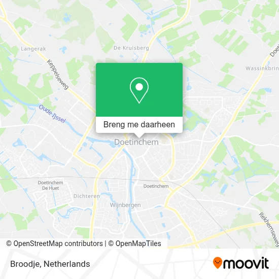 Broodje kaart