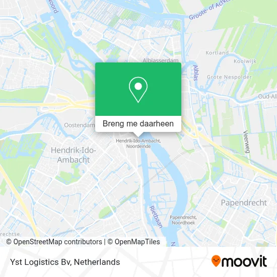 Yst Logistics Bv kaart