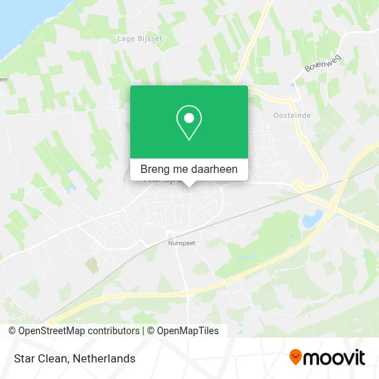 Star Clean kaart