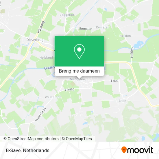 B-Save kaart