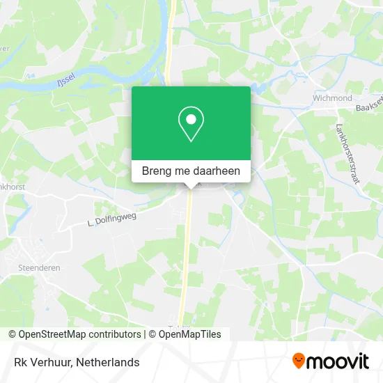 Rk Verhuur kaart