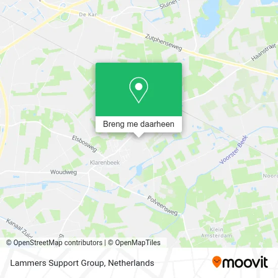 Lammers Support Group kaart