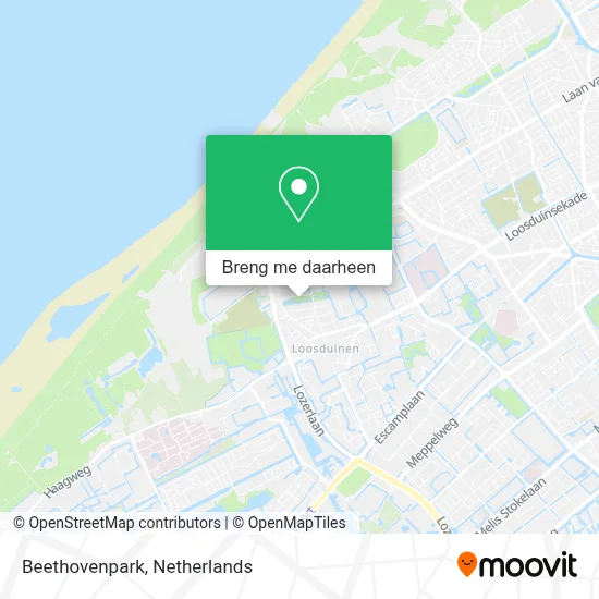 Beethovenpark kaart