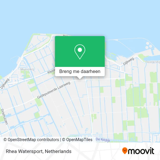 Rhea Watersport kaart