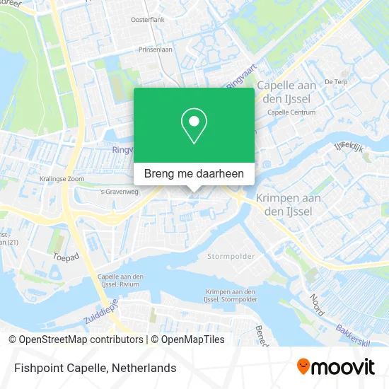 Fishpoint Capelle kaart