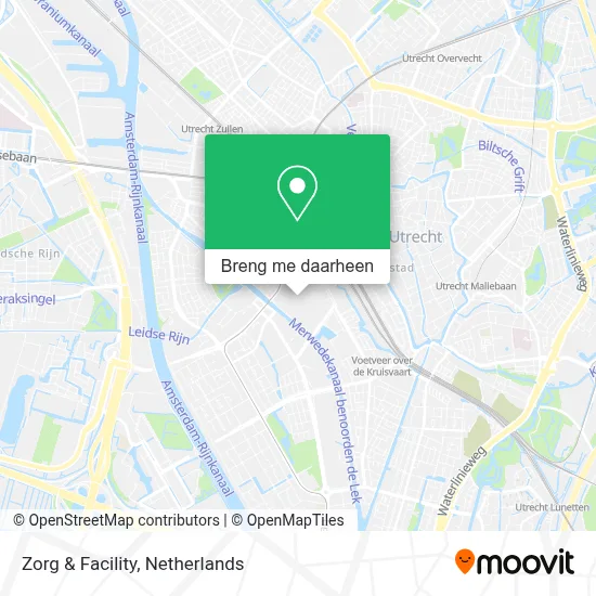 Zorg & Facility kaart