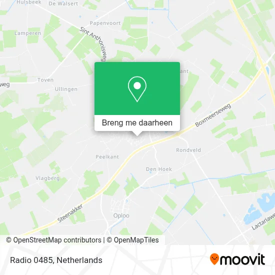 Radio 0485 kaart