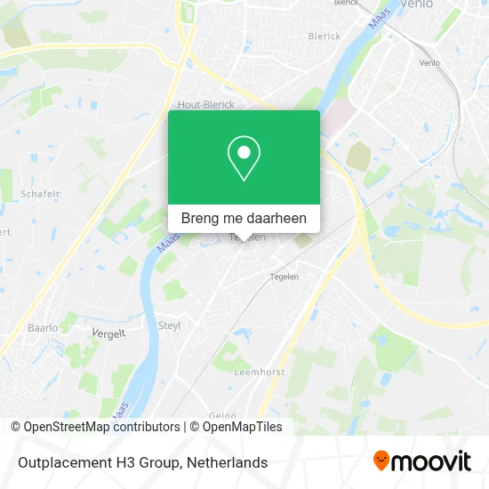 Outplacement H3 Group kaart