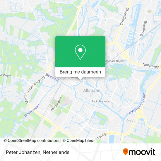 Peter Johanzen kaart