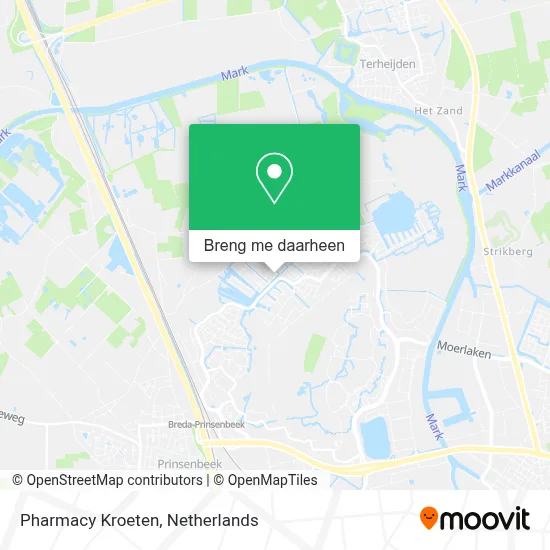 Pharmacy Kroeten kaart