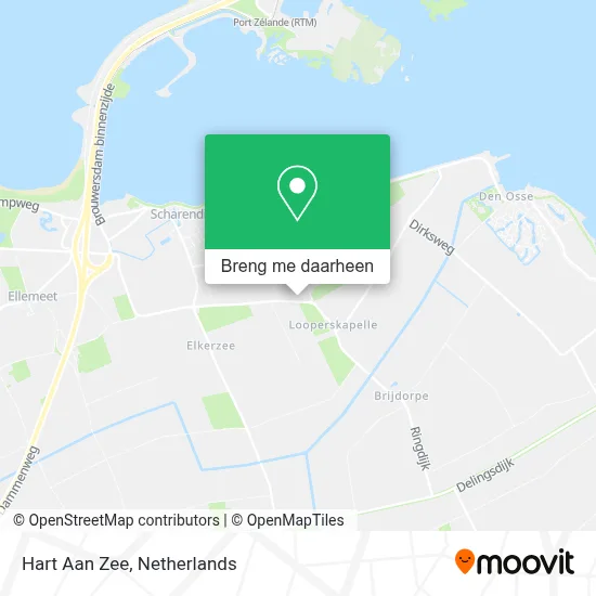 Hart Aan Zee kaart