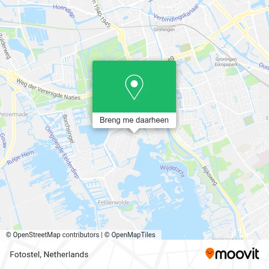 Fotostel kaart