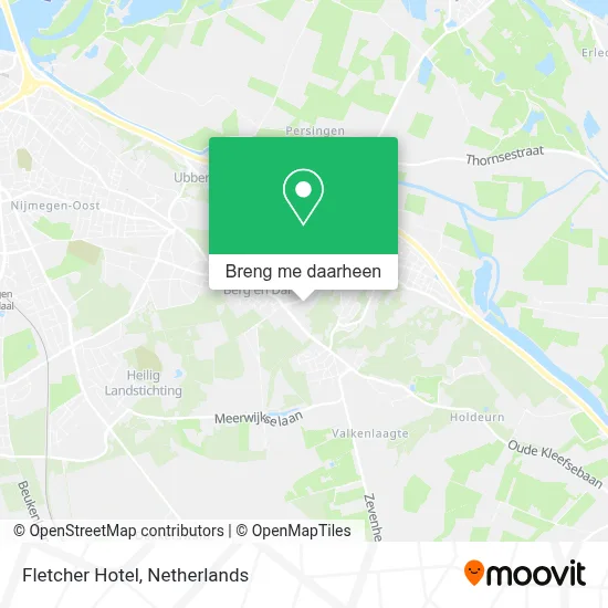 Fletcher Hotel kaart