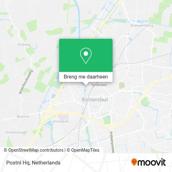 Postnl Hq kaart