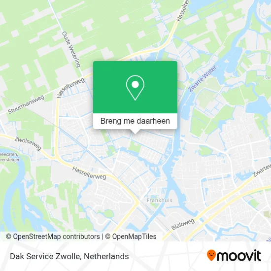 Dak Service Zwolle kaart