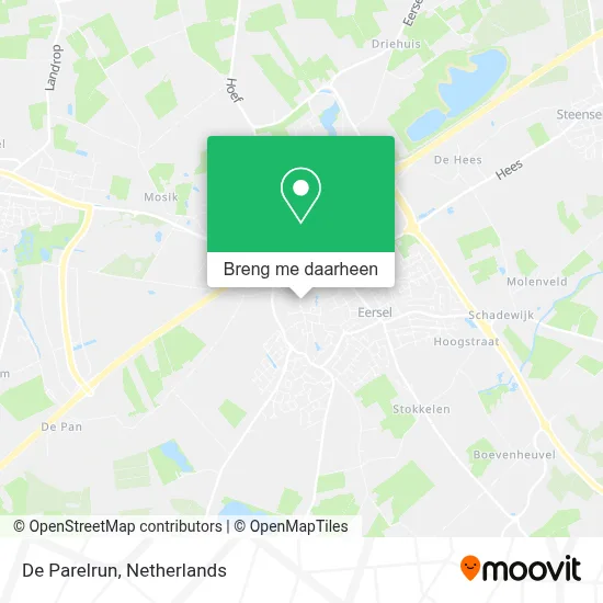 De Parelrun kaart