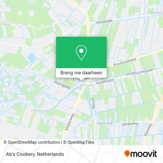 Ab's Cookery kaart