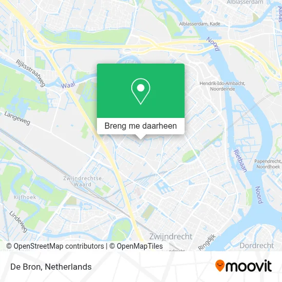 De Bron kaart