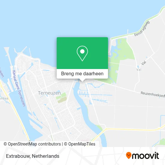 Extrabouw kaart