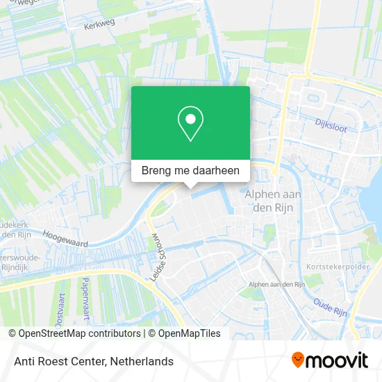 Anti Roest Center kaart