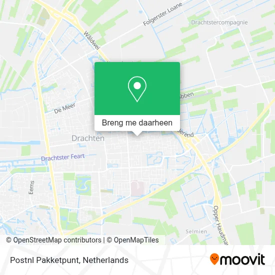 Postnl Pakketpunt kaart