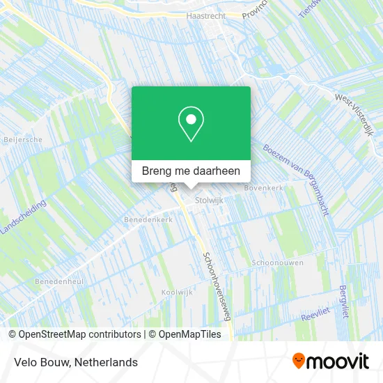 Velo Bouw kaart