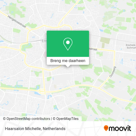 Haarsalon Michelle kaart