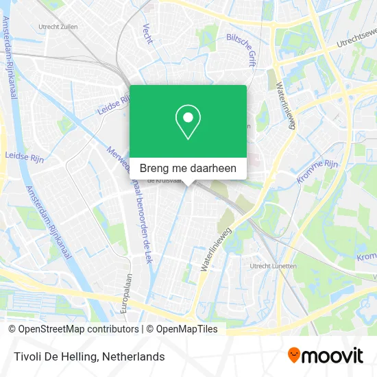 Tivoli De Helling kaart