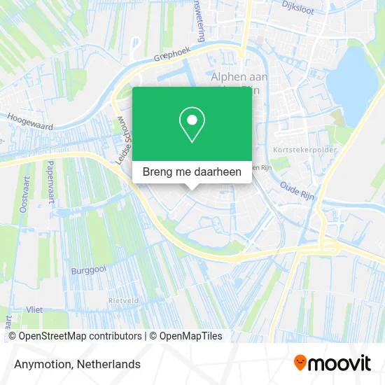 Anymotion kaart