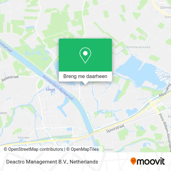 Deactro Management B.V. kaart