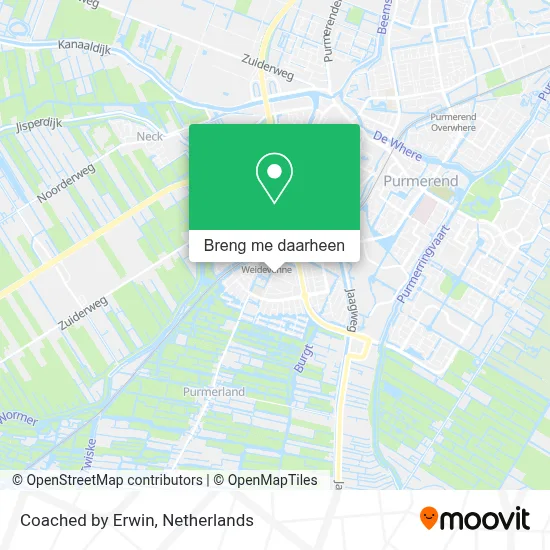 Coached by Erwin kaart