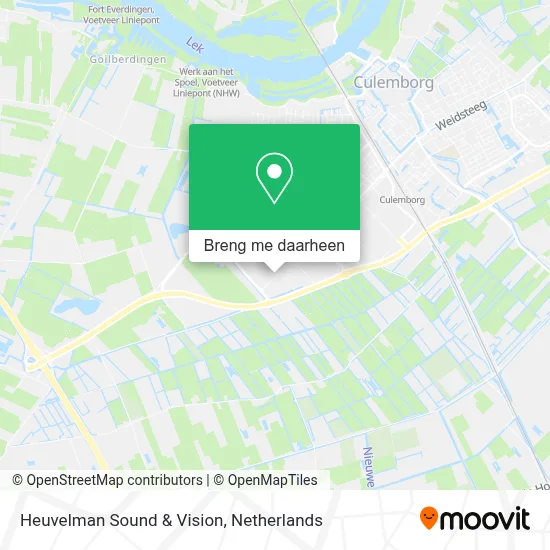 Heuvelman Sound & Vision kaart