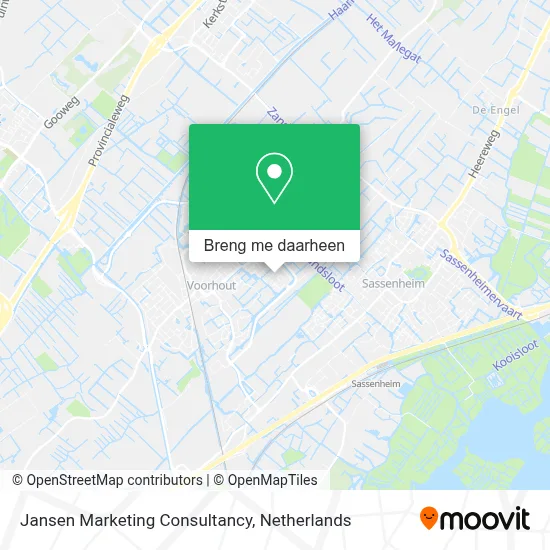 Jansen Marketing Consultancy kaart