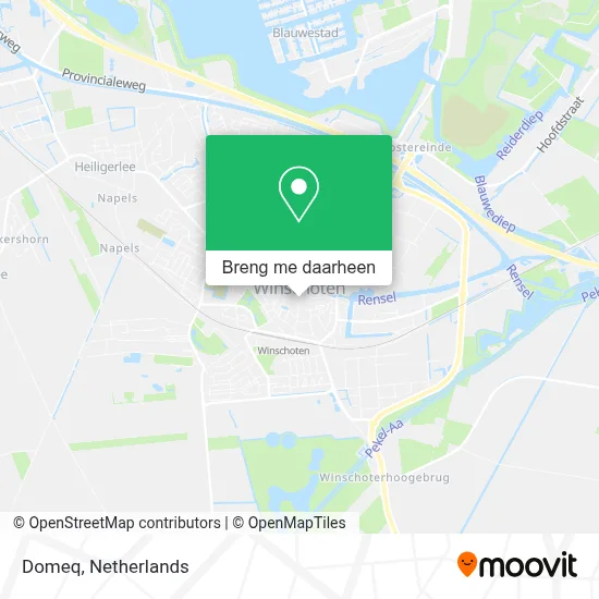 Domeq kaart