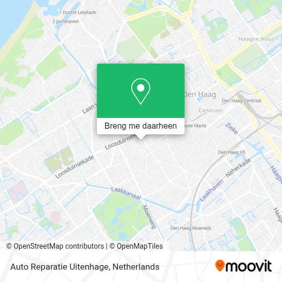 Auto Reparatie Uitenhage kaart
