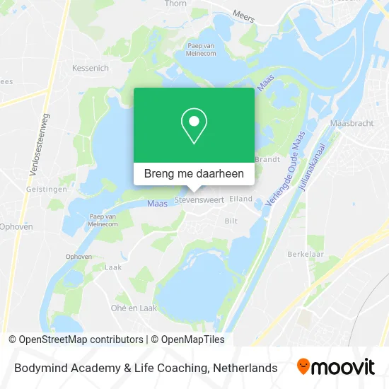 Bodymind Academy & Life Coaching kaart