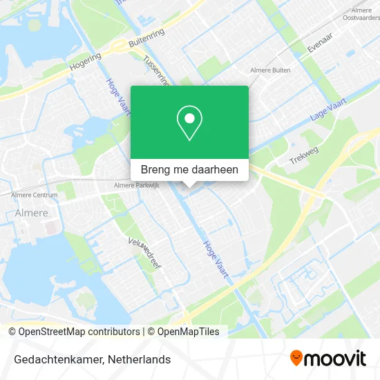 Gedachtenkamer kaart