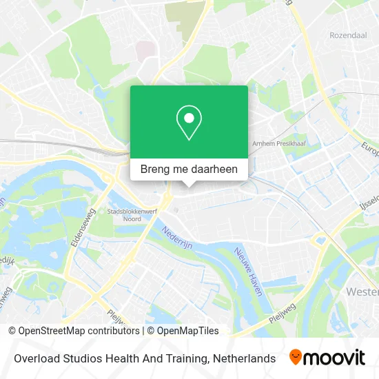 Overload Studios Health And Training kaart