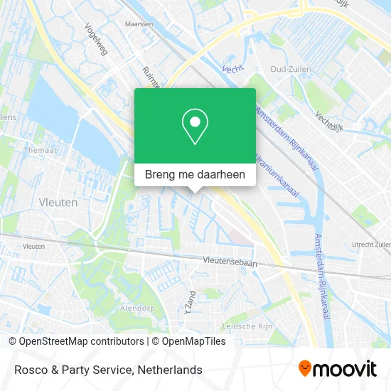 Rosco & Party Service kaart
