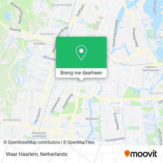 Waar Haarlem kaart
