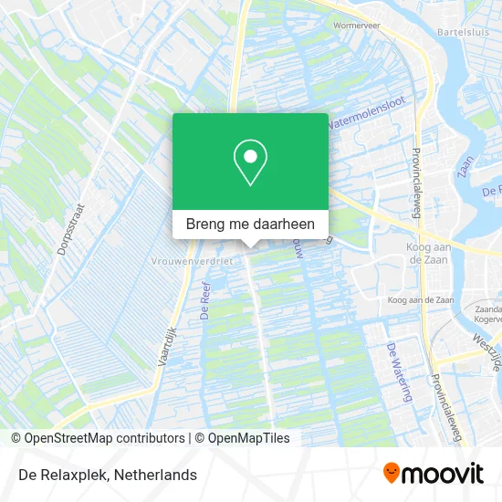 De Relaxplek kaart