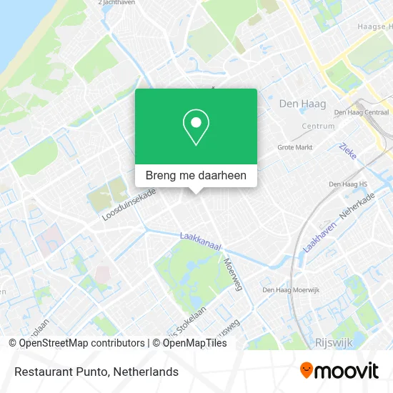 Restaurant Punto kaart