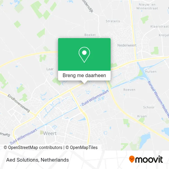 Aed Solutions kaart