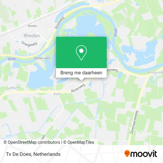 Tv De Does kaart
