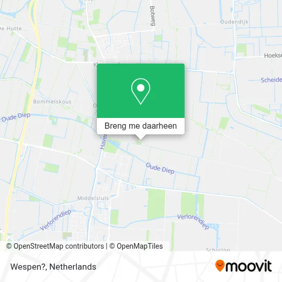 Wespen? kaart