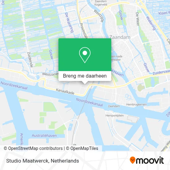 Studio Maatwerck kaart