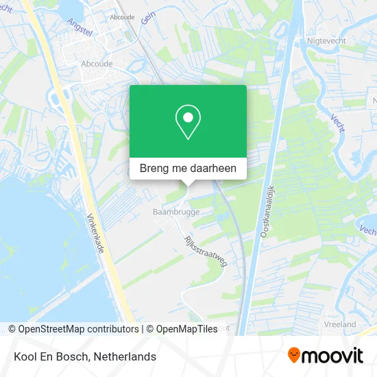 Kool En Bosch kaart